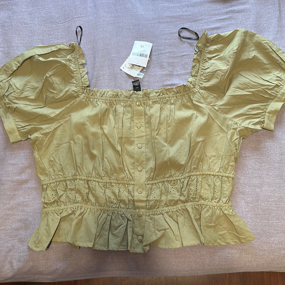 Forever 21 Plus Blouse